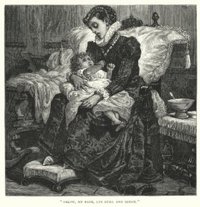 El Lamento de Lady Anne Bothwell (grabado) de Charles Gregory