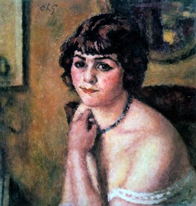 Cabeza de niña, 1909 de Charles Guerin