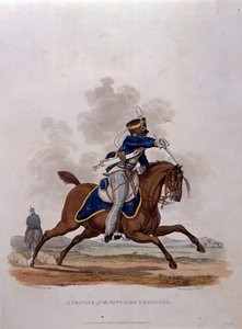 Un soldado de los 13 Dragones Ligeros, de 