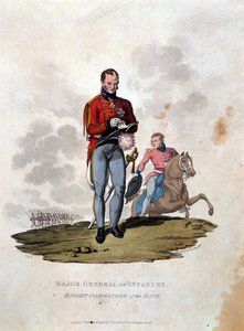 Mayor General de Infantería Caballero Comendador de la Orden del Baño, de 