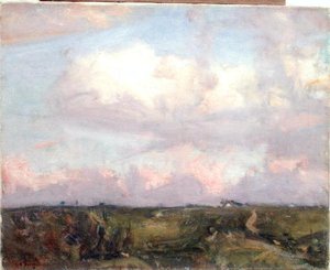 Nubes de la tarde de Charles Harold Davis