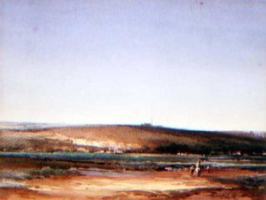 El estuario en marea baja de Charles Harrington
