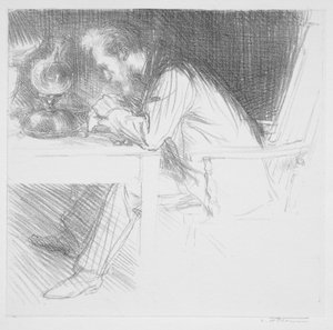 Charles Ricketts, 1894 de Charles Haslewood Shannon