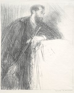 Lucien Pissarro, 1895 de Charles Haslewood Shannon