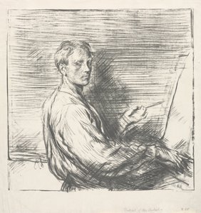 Retrato del artista, No. 1, 1905 de Charles Haslewood Shannon