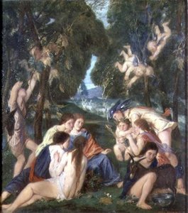 La infancia de Baco de Charles Haslewood Shannon