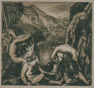 El estanque del molino, 1905