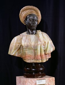 Busto de un hombre sudanés, 1857