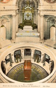 Tumba de Napoleón I, Los Inválidos, París, Sena, Isla de Francia, Francia