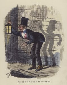 Nadie de Importancia (grabado en color) de Charles Henry Bennett