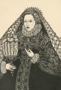 Retrato de la Reina Isabel, 1931 de Charles Henry Bourne Quennell