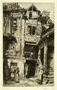 Patio de Lisieux de Charles Henry White