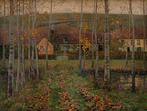 Hojas persistentes, 1901, 1906 de Charles Herbert Eastlake