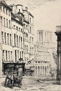 Rue de la Montagne-Ste Genevieve, 1915 de Charles Heyman