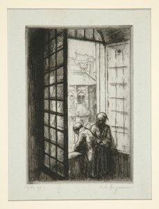 Una ventana del antiguo Hôtel-Dieu