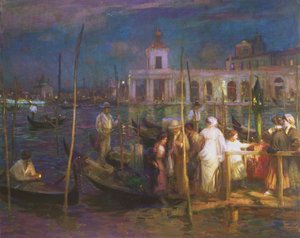 Una tarde en Venecia, c.1910
