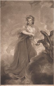 Sra. Sophia (de soltera Heywood) Musters como Hebe de Charles Howard Hodges