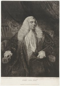 Retrato de John Lee de Charles Howard Hodges