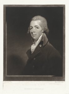 Retrato del estadista William Pitt de Charles Howard Hodges