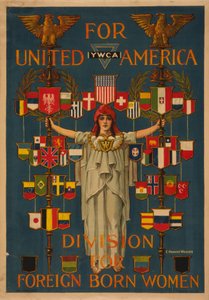 Para Estados Unidos, división de la YWCA para mujeres nacidas en el extranjero de Charles Howard Walker