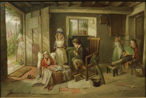 Hospital para soldados heridos, 1886 de Charles Hunt