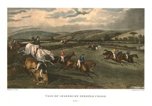 Vale of Aylesbury Steeple Chase, Placa 1, c1836, c1955 de Charles Hunt