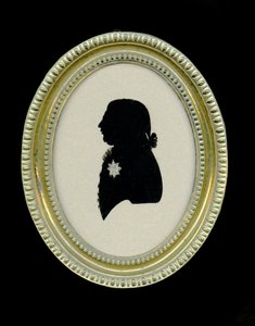 Silueta de Jorge III (1738-1820), c.1796-98