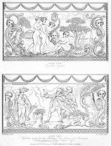 Cassolette tallada hecha de la madera del árbol de morera de Shakespeare, siglo XVIII, 1840 de Charles J. Smith