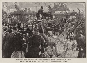 El regreso a casa de los hombres del Dr. Jameson de Charles J. Staniland
