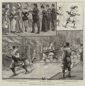 El Carnaval de Hielo en el Royal Albert Hall de Charles J. Staniland
