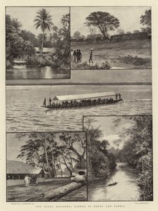 El Desastre del Níger, Escenas en Benín y Sapeli