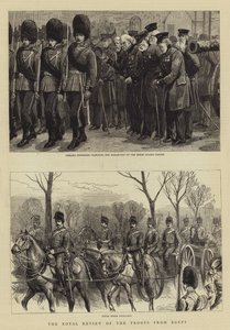 La revisión real de las tropas de Egipto de Charles J. Staniland