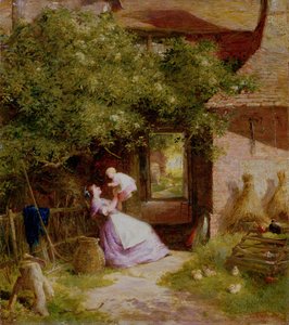 Madre e hijo de Charles James Lewis