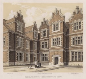 Antigua Casa Solariega, Hollingbourne, Kent de Charles James Richardson
