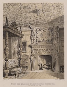 Pequeña Habitación, Stockton House, Wiltshire, Residencia de Henry Biggs de Charles James Richardson