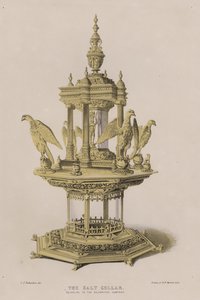El salero, perteneciente a la Compañía de Orfebres de Charles James Richardson
