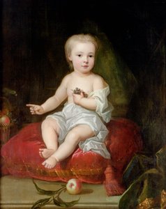 Retrato de Holles St. John (1710-38), hijo menor de Henry, 1er Vizconde St. John, como un niño, c.1711
