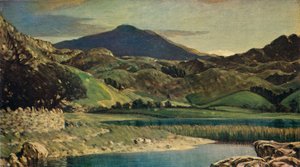 Watendlalh Tarn, cerca de Kewsick, 1919-1931 de Charles John Holmes