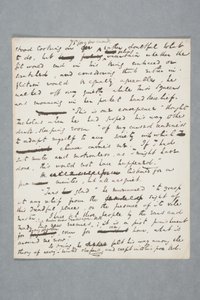 Manuscrito original de un capítulo de Nicholas Nickleby de Charles John Huffam Dickens