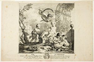 Primavera, lámina uno de Las Cuatro Estaciones