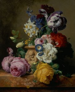 Bodegón de flores de Charles Joseph Node