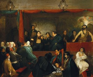 Le Café des Aveugles en el Palais Royal