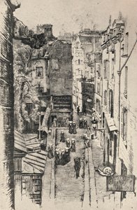 Rue des Prêtres-St Séverin, 1915 de Charles Jouas