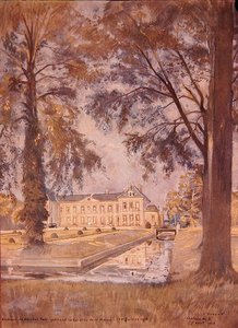 Chateau de Bombon, cerca de Melun, Francia, 7 de agosto de 1918 de Charles Jules Duvent