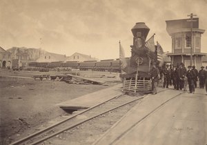 El Tren Fúnebre de Lincoln, Filadelfia, 22-24 de abril de 1865 de Charles L. Philippi