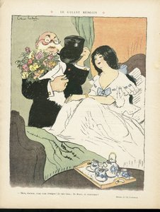 Ilustración de Chas-Laborde (1886-1941) en Le Rire de Charles Laborde