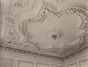 Belton House, Grantham, Techo de la Escalera