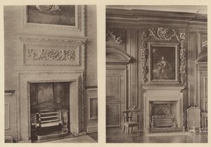 Belton House, Grantham, Dos Chimeneas de Charles Latham