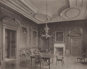 Belton House, Grantham, el Comedor