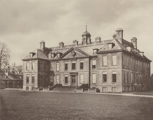 Belton House, Grantham, el Frente de la Entrada de Charles Latham